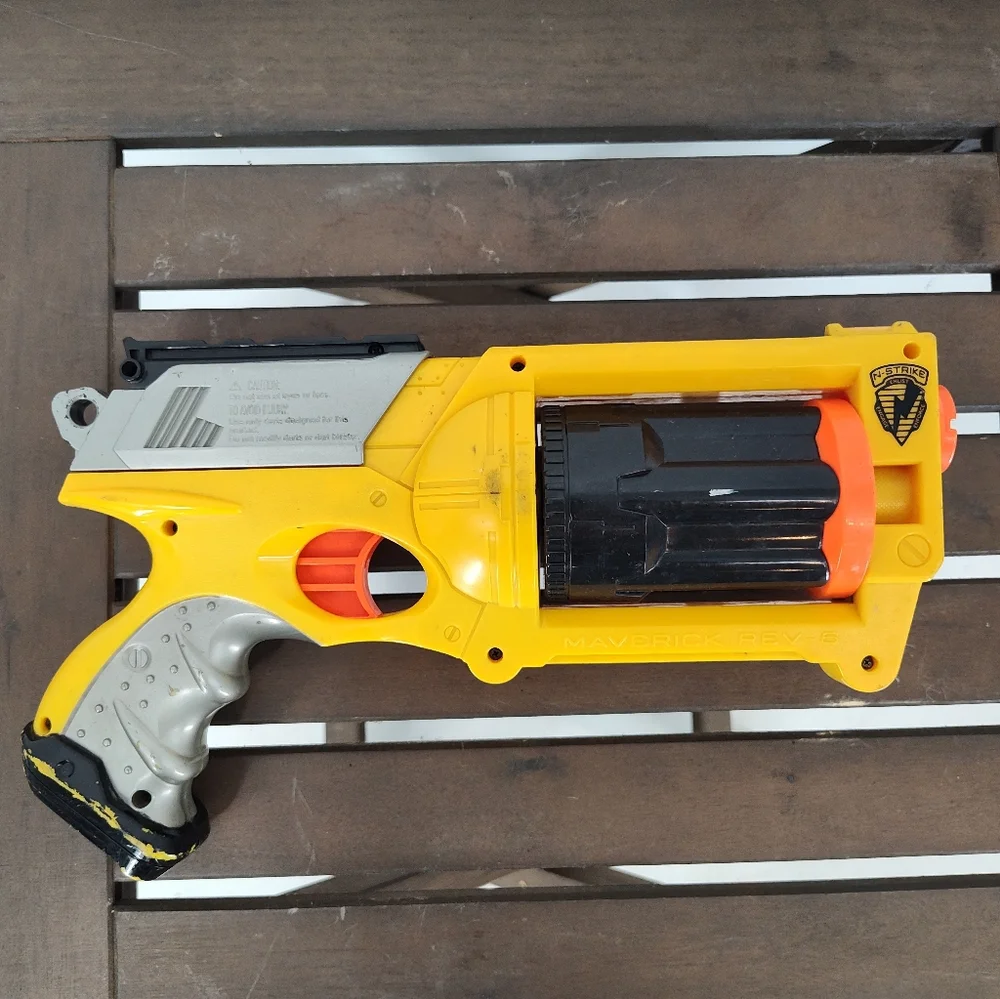 Nerf N Strike Maverick Rev-6 Toy Blaster